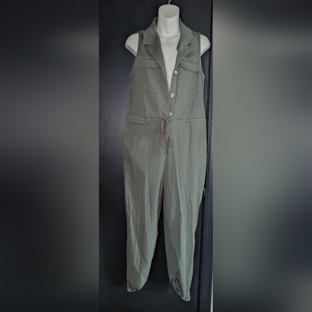 Wild Fable Olive Green Jumpsuit